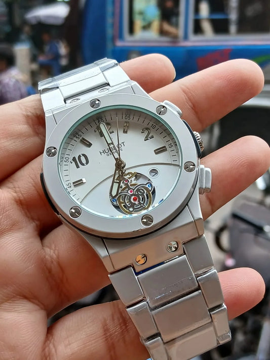 Hublot Big Bang Unico White Dial Stainless Steel Luxury Watch