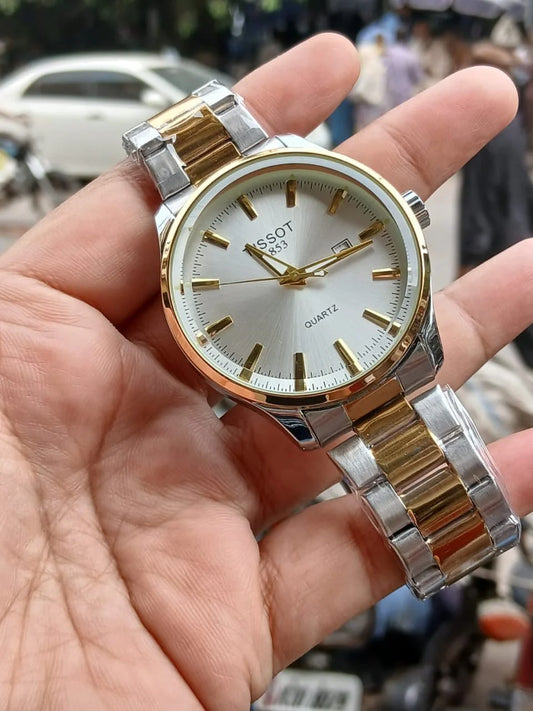 Tissot T-Classic T-Tempo Automatic Two-Tone Silver & Gold Men’s Watch